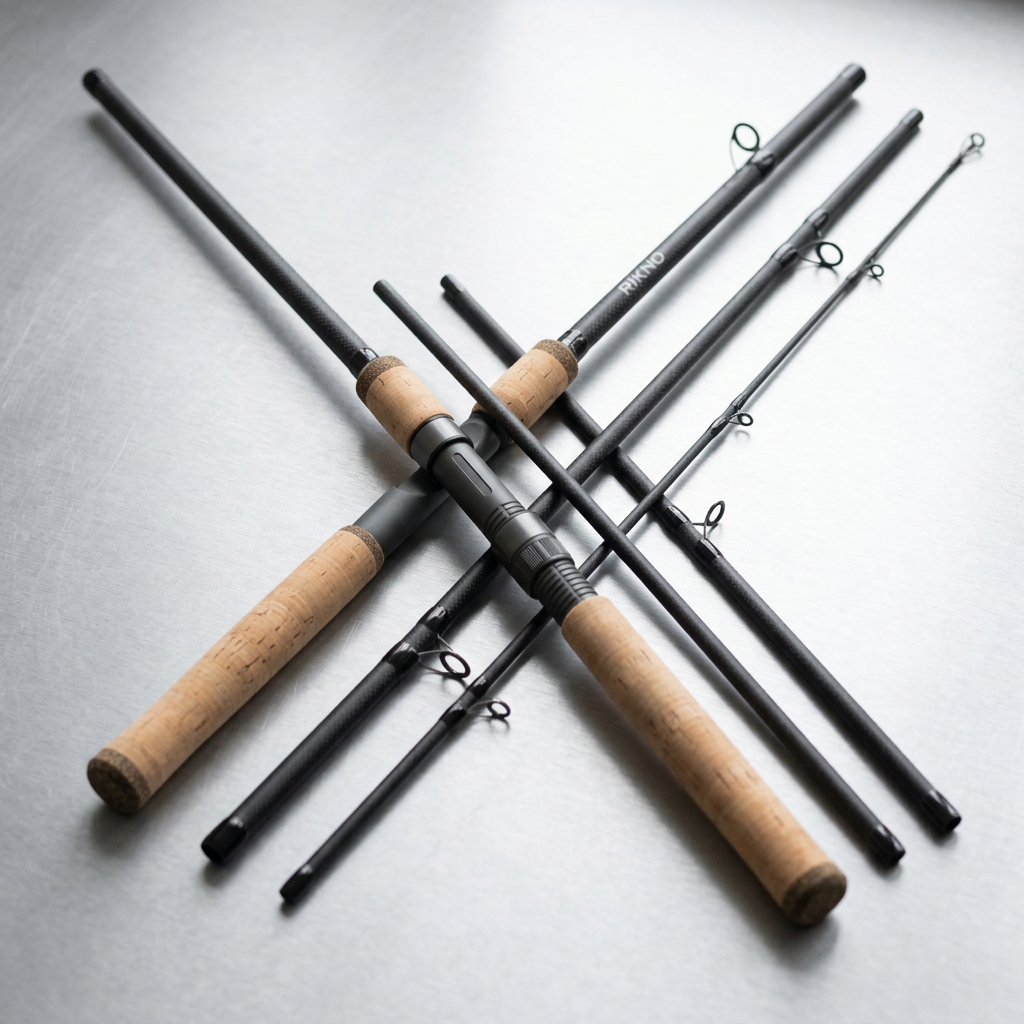 RIKNO carp rod sections and handles