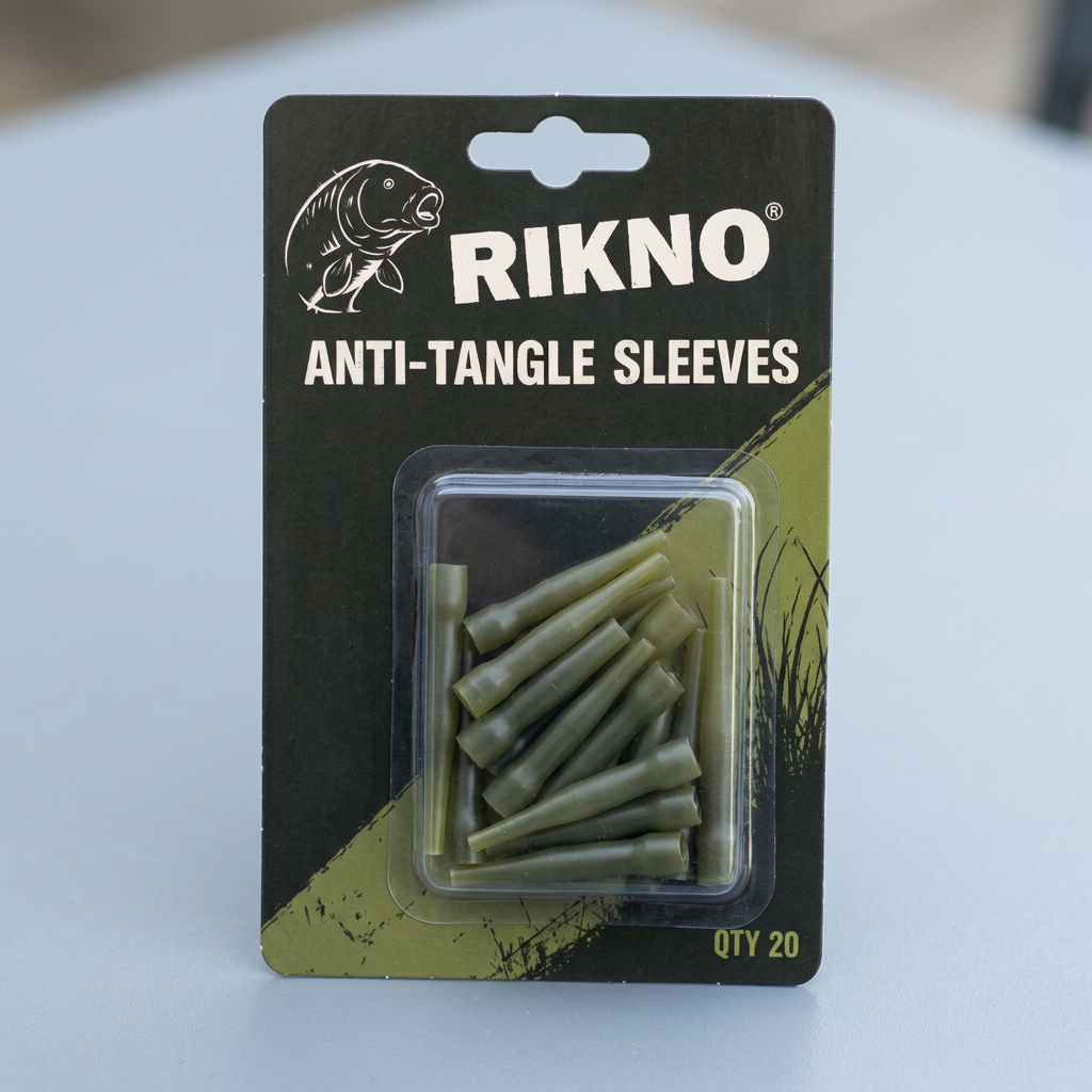 Retail pack of RIKNO anti-tangle sleeves
