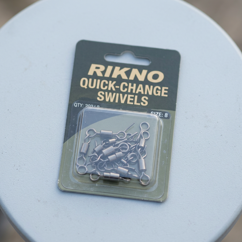 Pack of RIKNO quick-change swivels